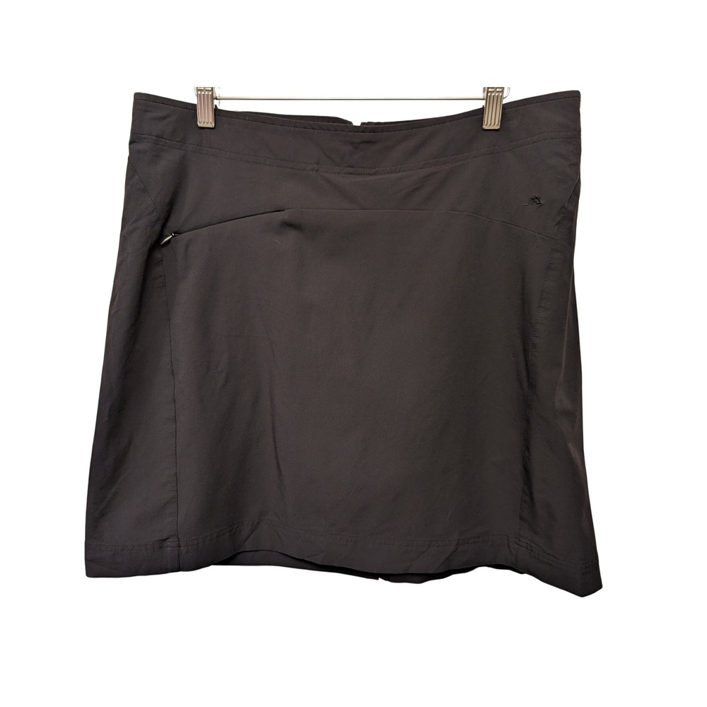 Kathmandu Women's Makino Travel Skort Skirt Athletic UPF 50+ Golf‎ Hiking Black
